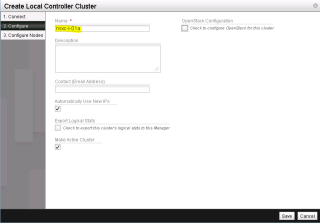 Figure 4: Connect to NSX Controller Cluster - Step 2 